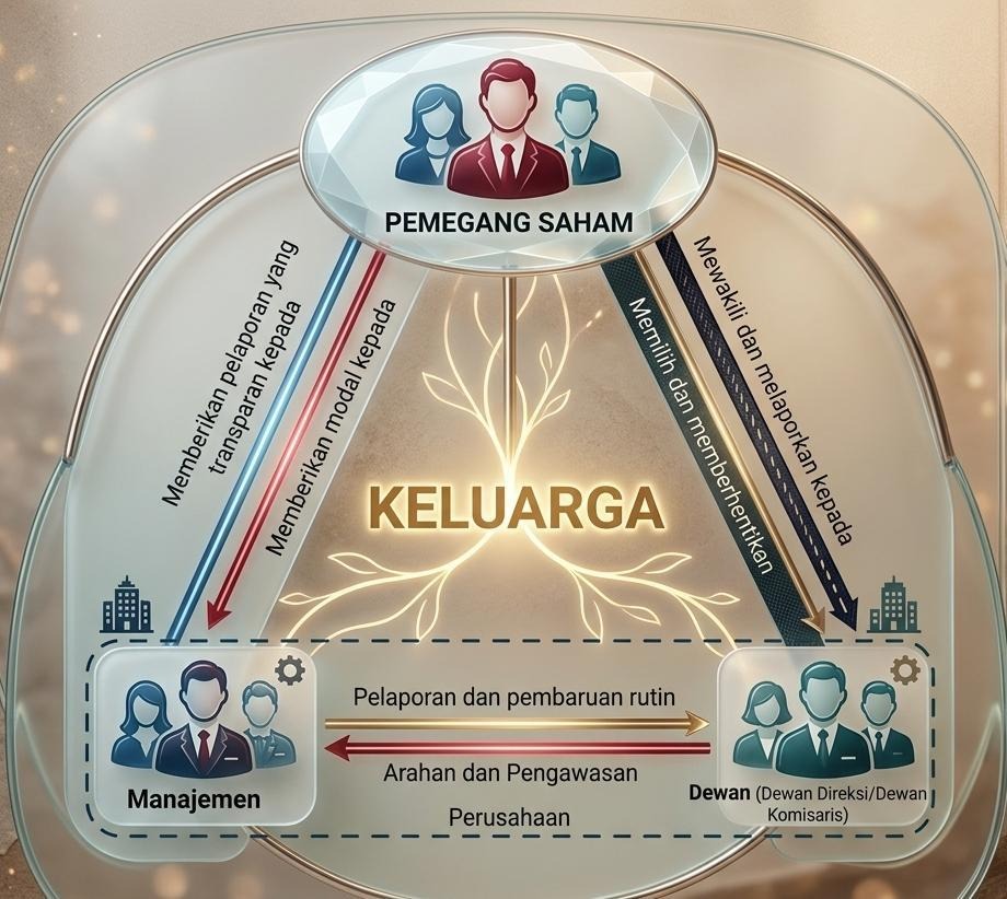 Bagan Family Constitution untukkonsultan bisnis keluarga